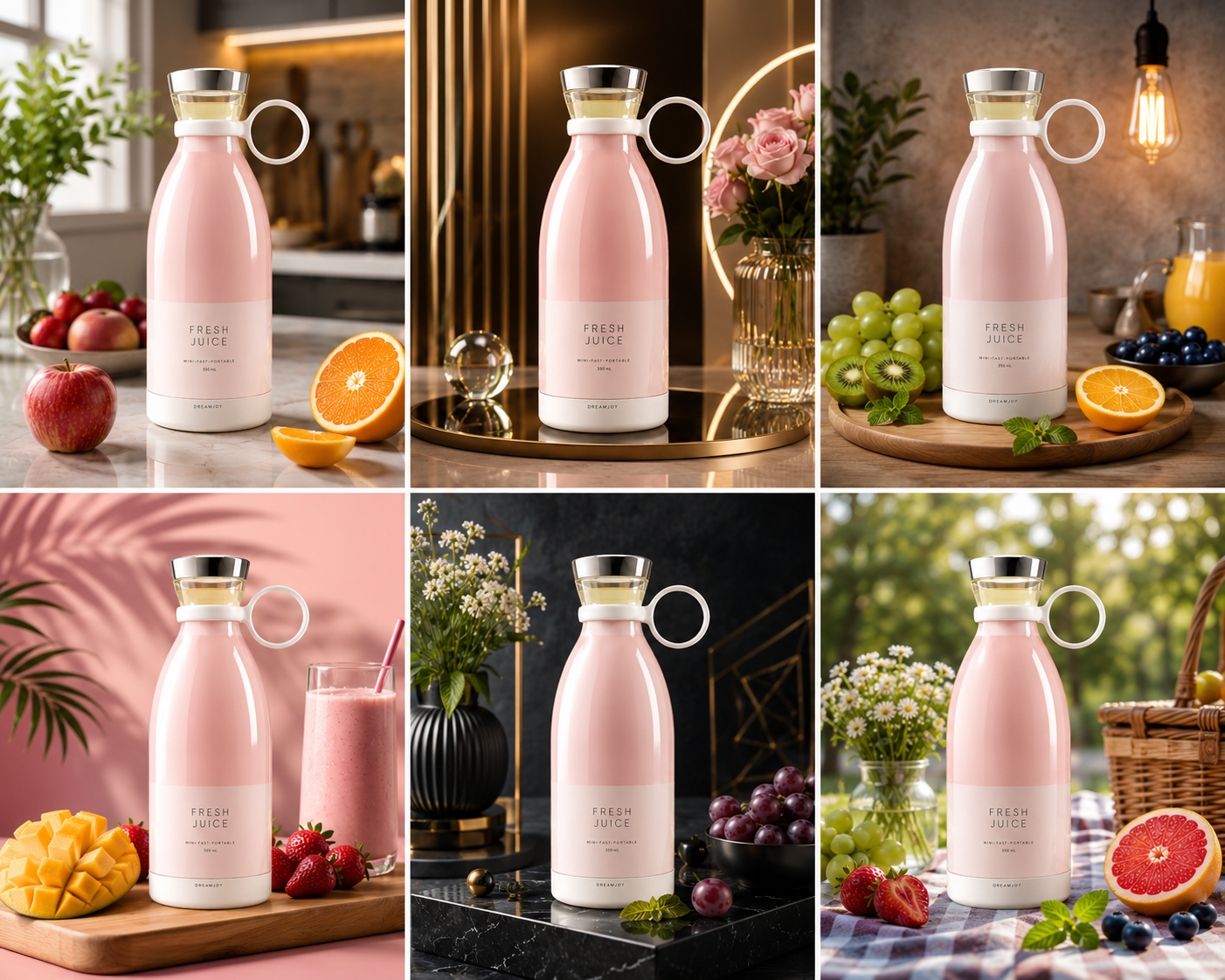 Portable Mini Blender for Fresh Juice (Pack of 1)