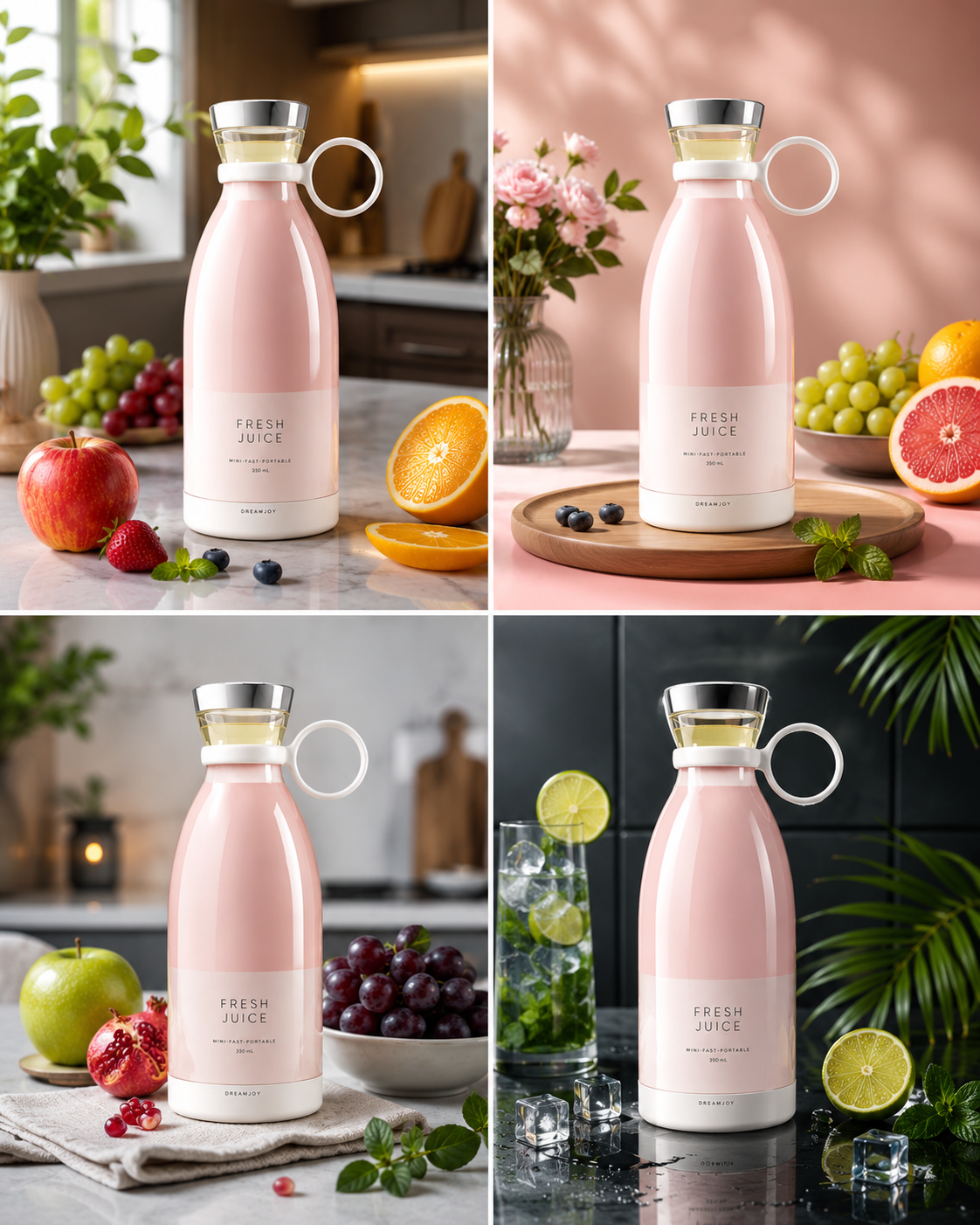 Portable Mini Blender for Fresh Juice (Pack of 1)